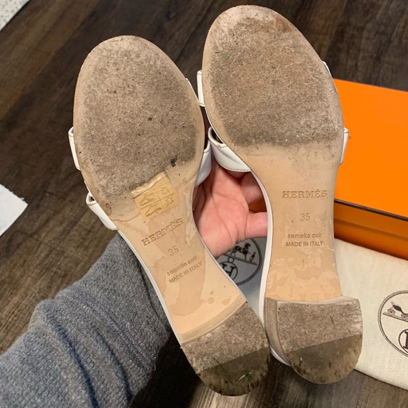 Preloved Hermes Oasis 35 white - Picture 4 of 6